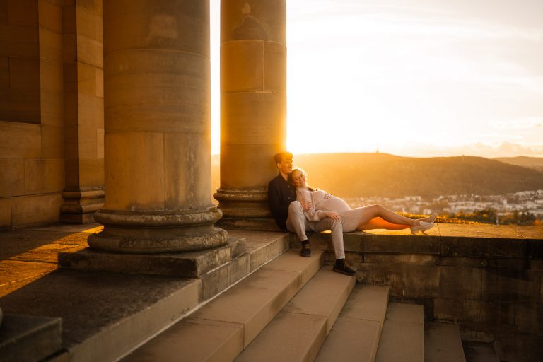 Schwangerschaftsshooting Grabkapelle Stuttgart Rotenberg